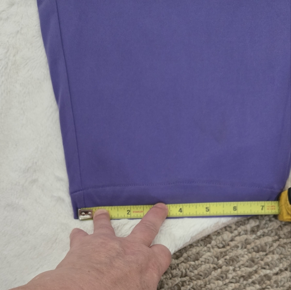 Lane Bryant Purple Jumpsuit with V-Neck and Defined Waist - Picture 13 of 13